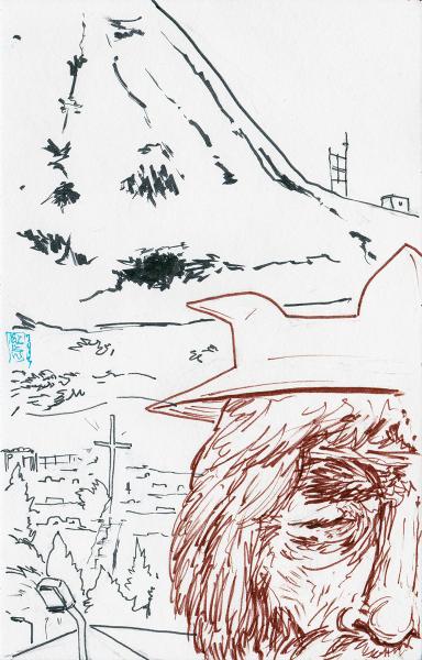 Odin walking in Siglo