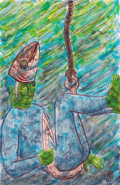 Punishment for those who left their homeland (water)