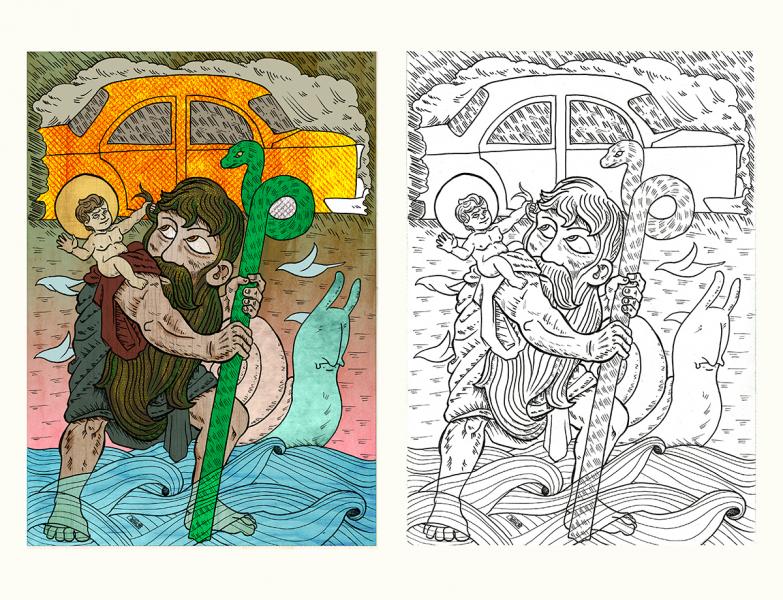 On the way to God's funeral