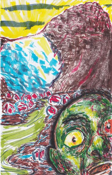 I'm a foreigner and your mountains scare me