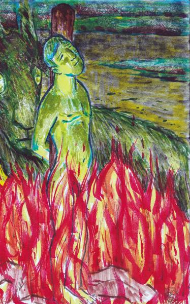 Punishment for those who left their homeland (fire)