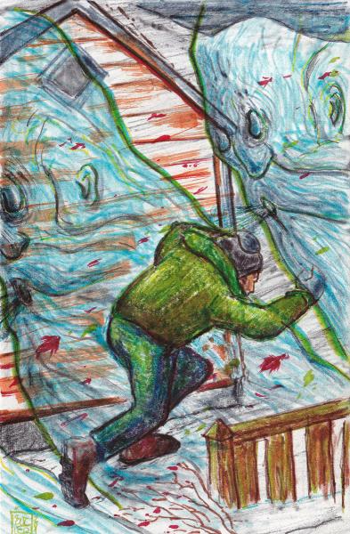 Punishment for those who left their homeland (wind)